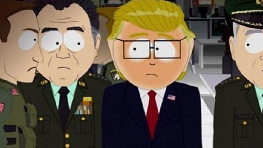 Trump en una de les seves aparicions a &#039;South Park&#039;.