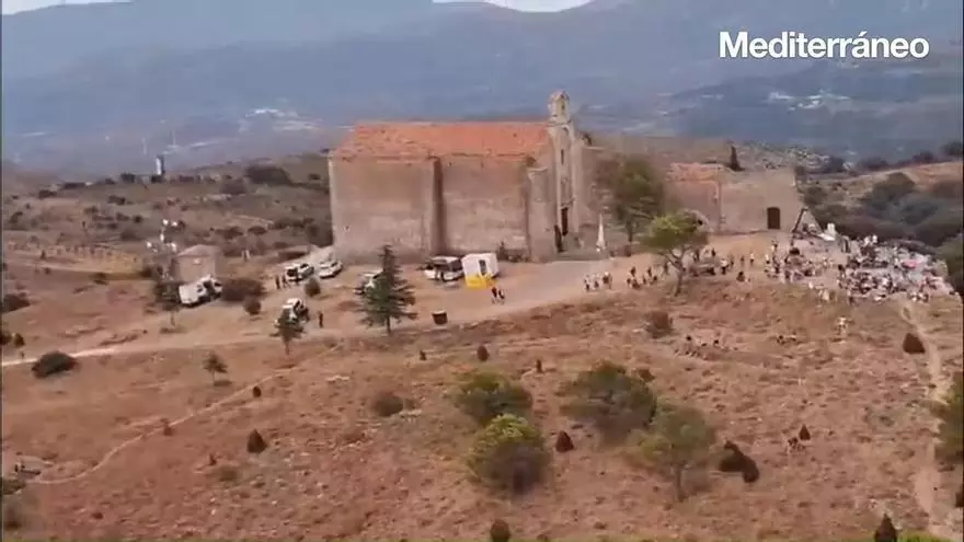 Vídeo: La Guardia Civil despliega un dispositivo especial en Benassal por el eclipse