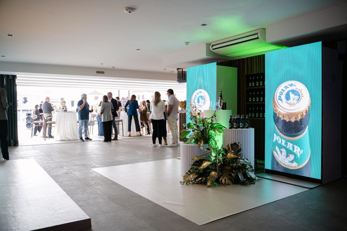 La presentación de la cerveza Polar Premium en Canarias tuvo lugar el jueves 16 de abril.