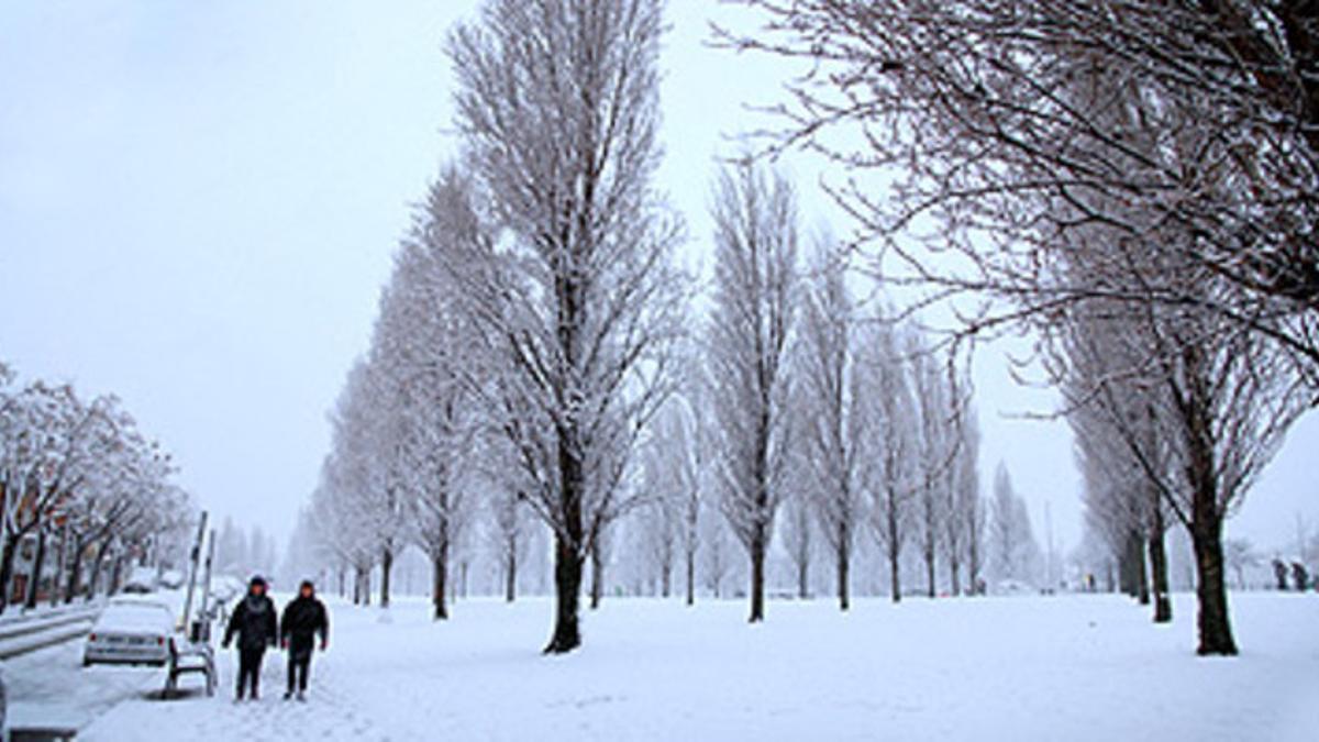 Nevada en Sant Cugat.