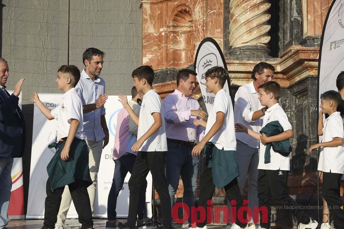 Recepción de la Tomir Cup en Caravaca