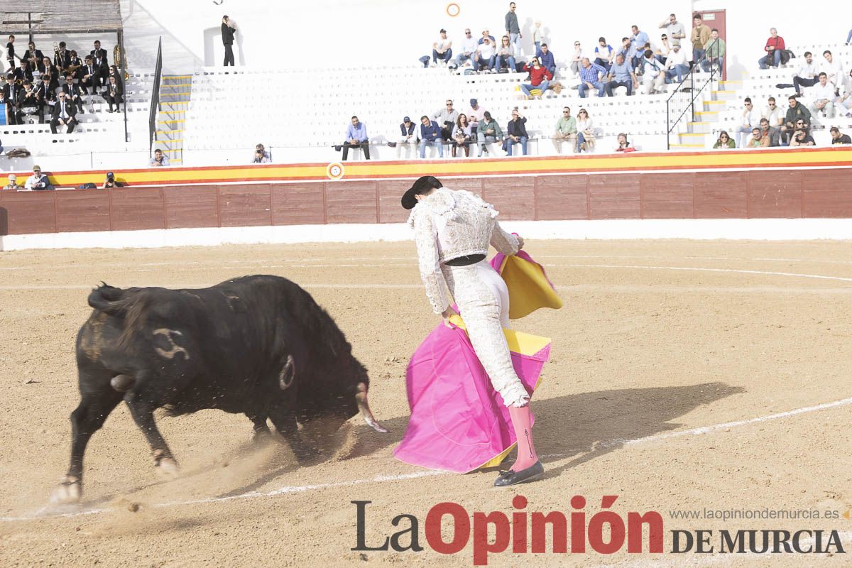 El torero de Cehegín, Antonio Puerta, en la corrida clasificatoria de la Copa Chenel de Madrid