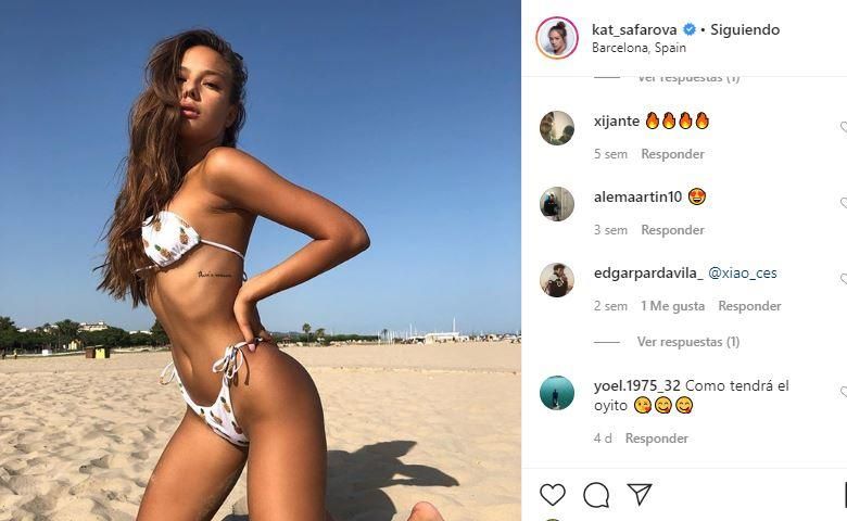 Katerina, amiga de Neymar y 'reina' de las Tentaciones