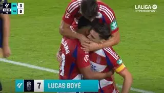 El 4-0 del Granada CF en el Granada CF - CD Tenerife de la jornada 10 de LaLiga Hypermotion