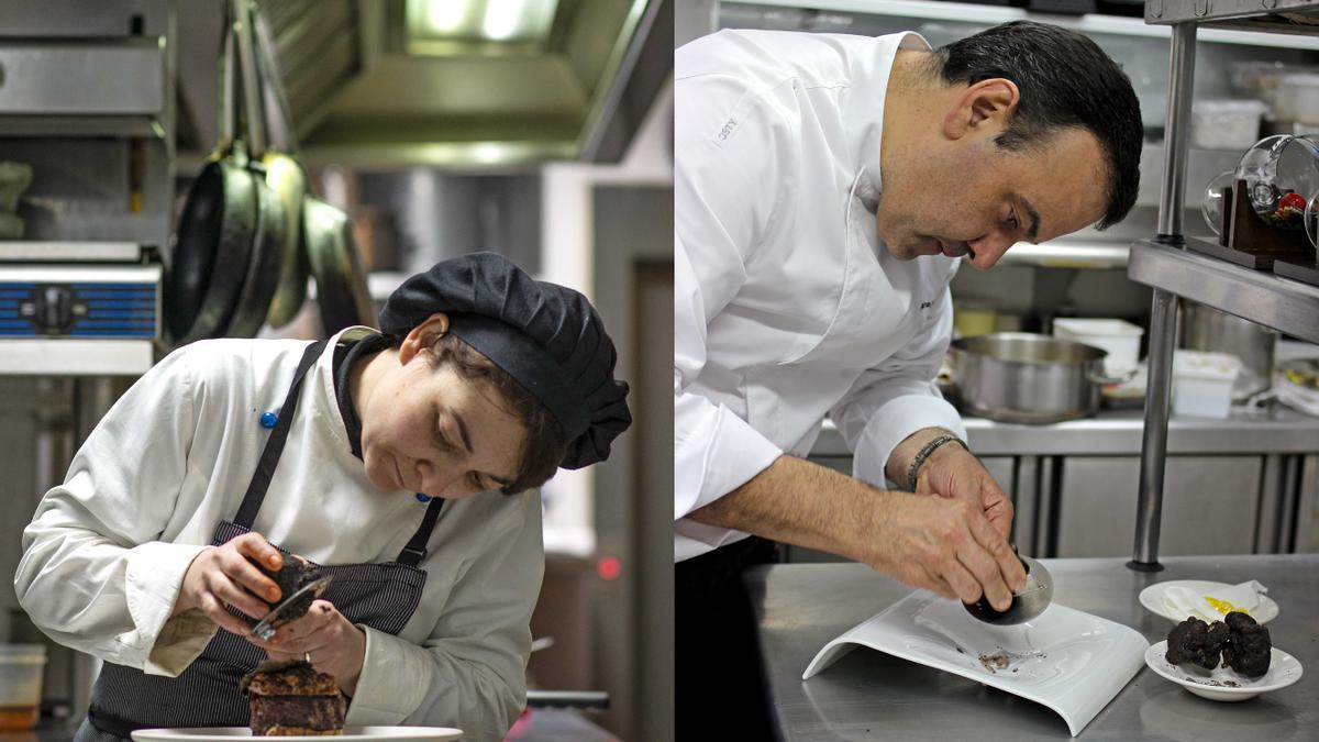 Los restauradores cuidan con esmero cada detalle de los platos.