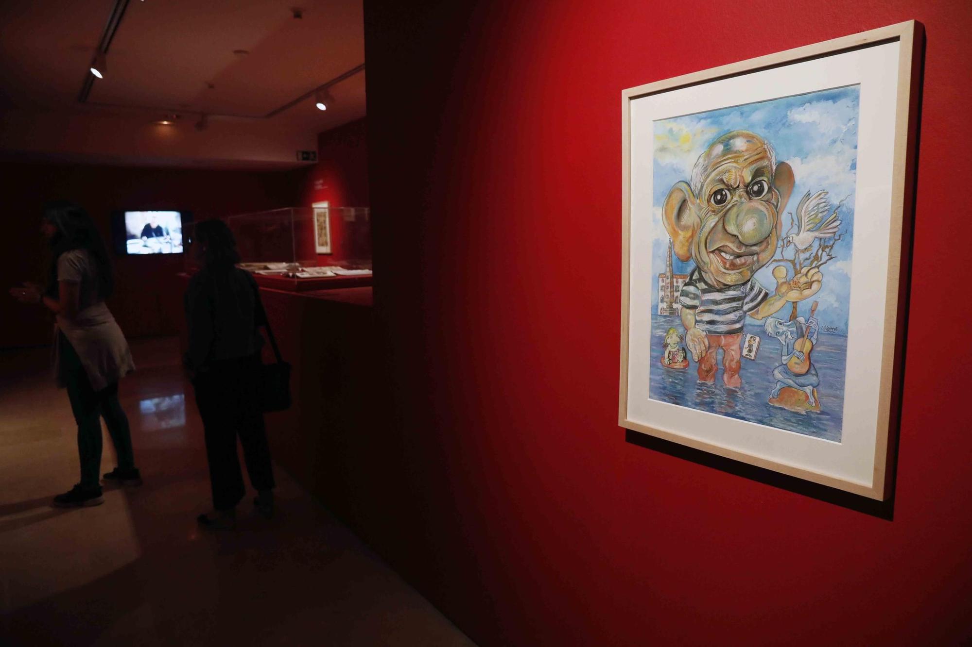 La exposición 'La imagen de Picasso' de la Casa Natal, en imágenes