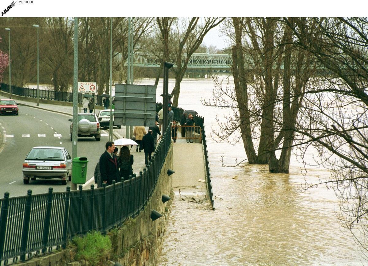Crecidas históricas del río Duero en Zamora