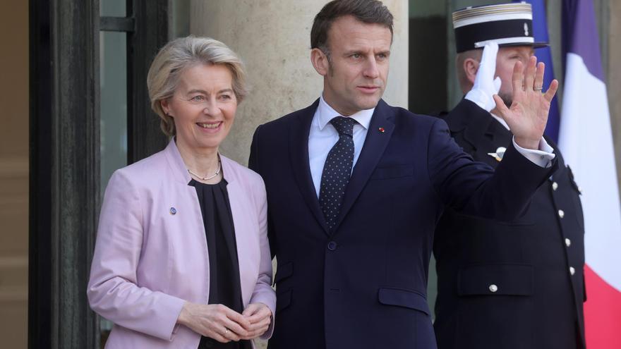 Macron habla con Trump 20 minutos antes del inicio de la cumbre de París