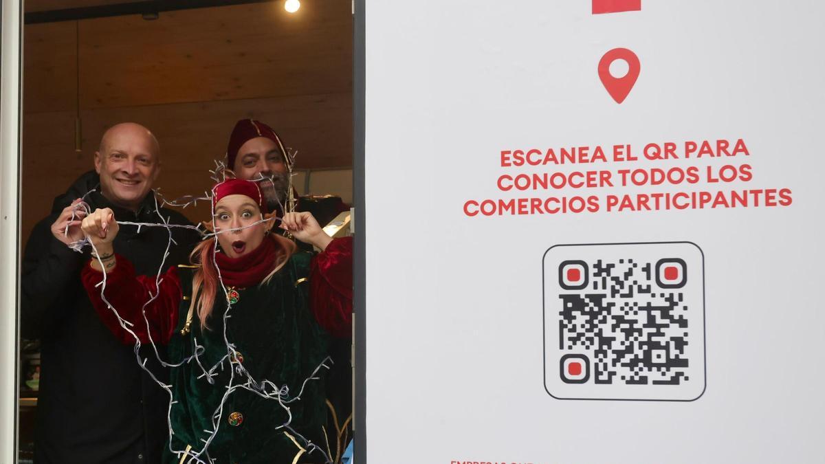 Presentación de la campaña de Navidad en Zaragoza.