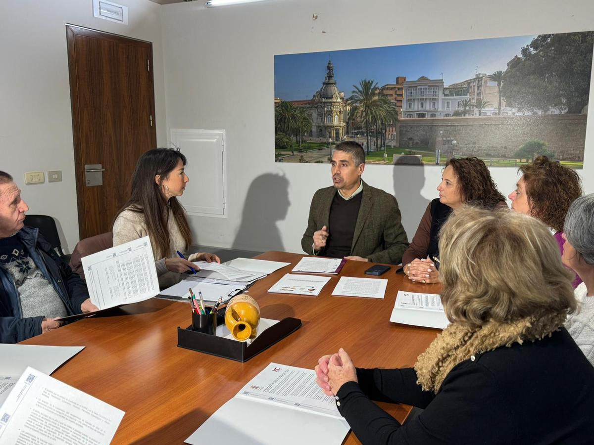 Giménez Gallo reunido con los vecinos de El Algar y Los Belones este lunes