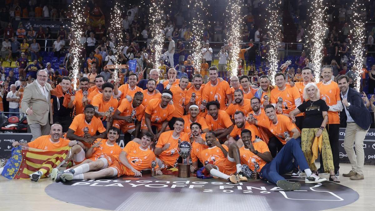 Así fueron los nueve títulos en la historia del Valencia Basket