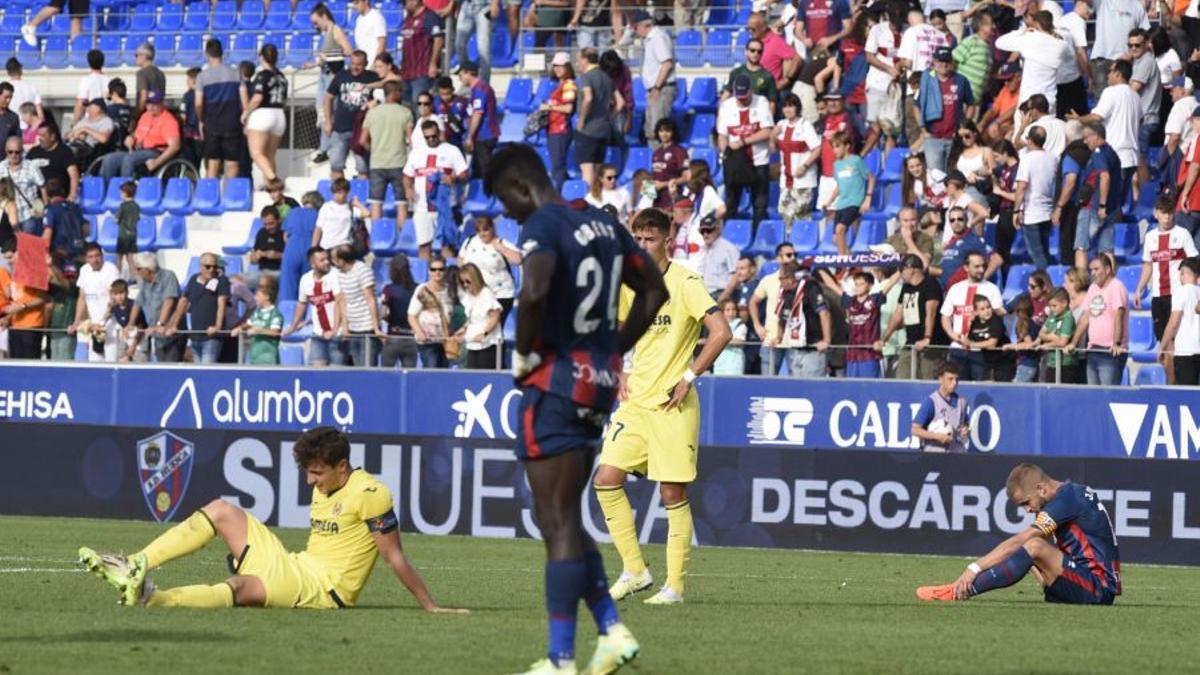 El Villarreal B, pese a un gran partido, no pudo llevarse la victoria en Huesca.