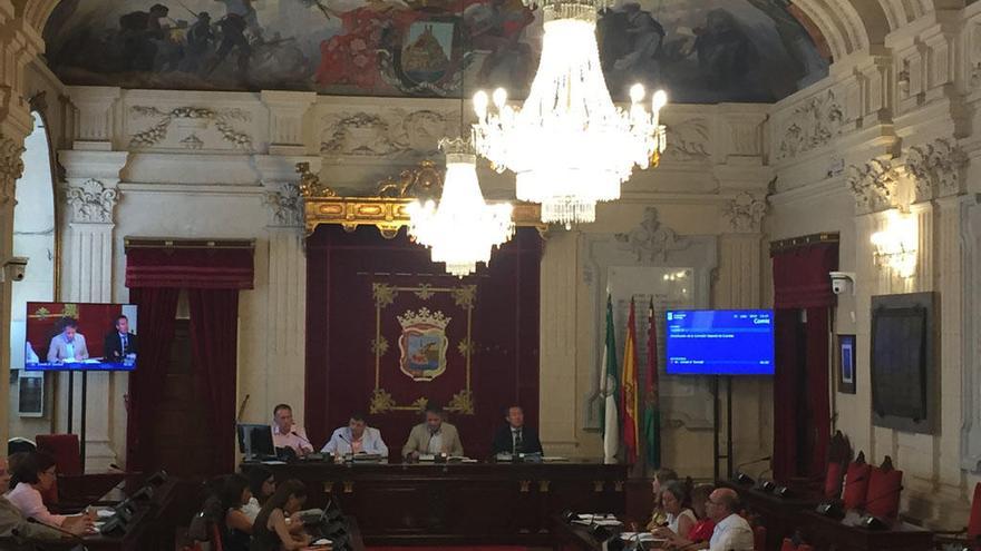 Imagen de la comisión de Cuentas del Ayuntamiento.