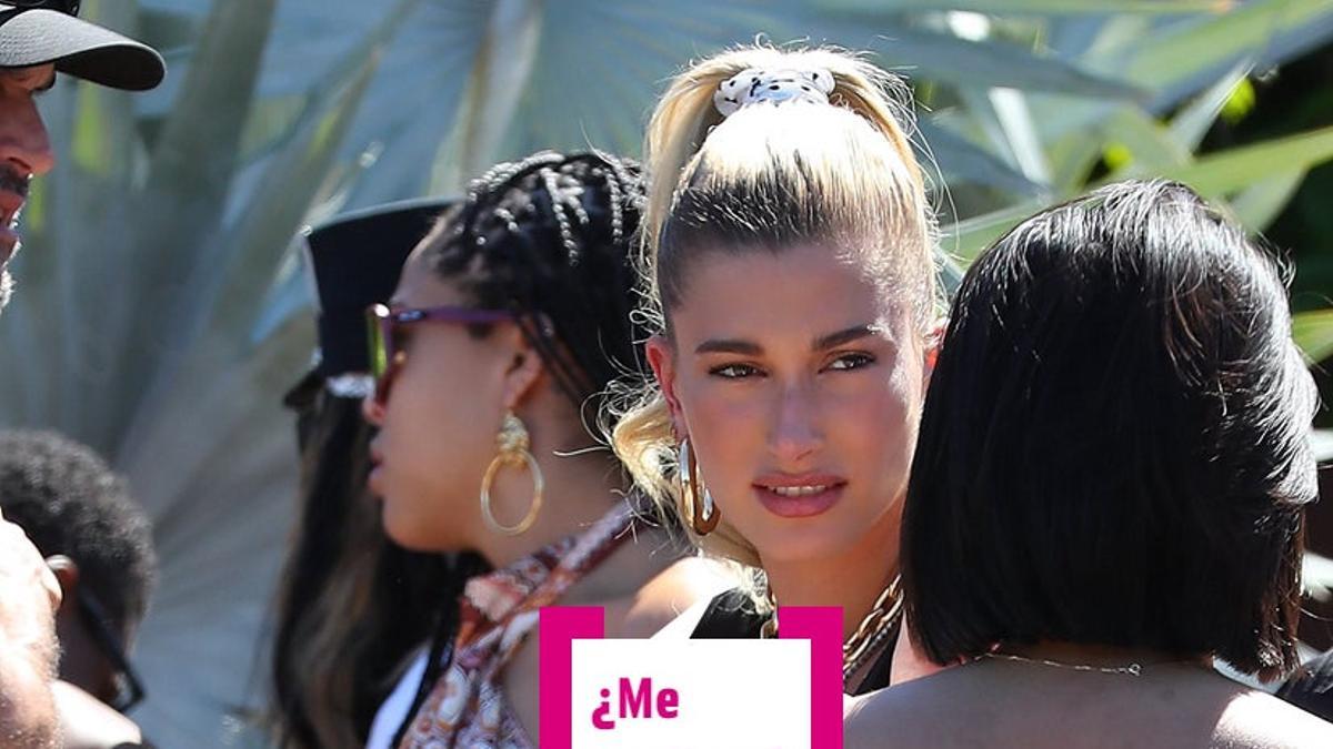 Hailey Baldwin se topa con Jordyn Woods en Coachella