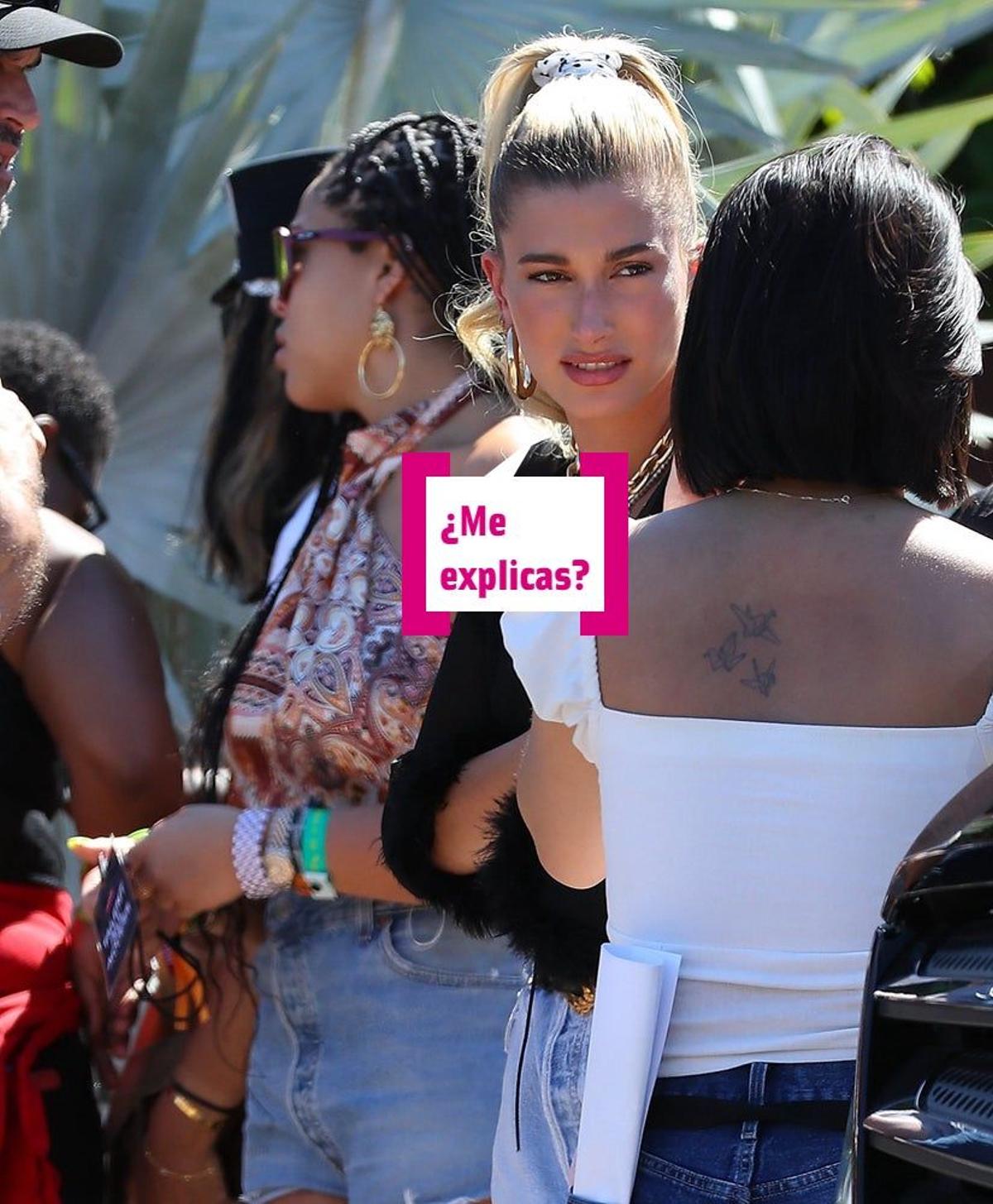 Hailey Baldwin se topa con Jordyn Woods en Coachella