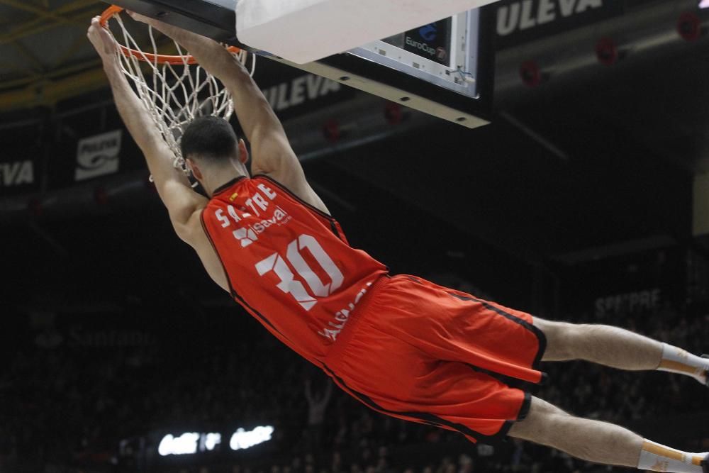 Las mejores imágenes del Valencia Basket - Unicaja Málaga