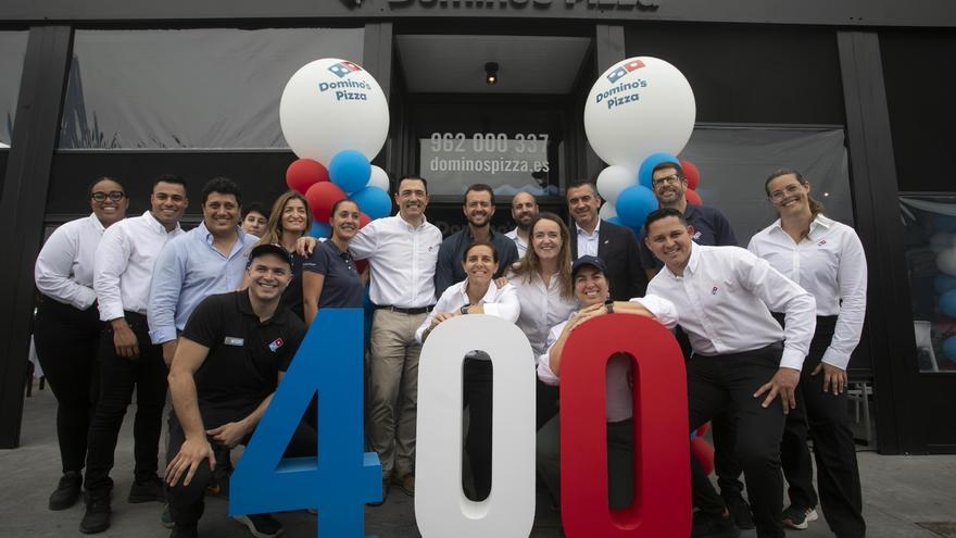 Domino’s Pizza inaugura en València su tienda número 400 en España