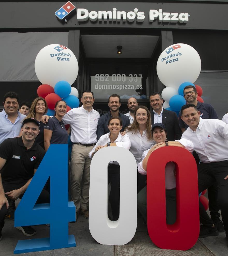 Domino’s Pizza inaugura en València su tienda número 400 en España