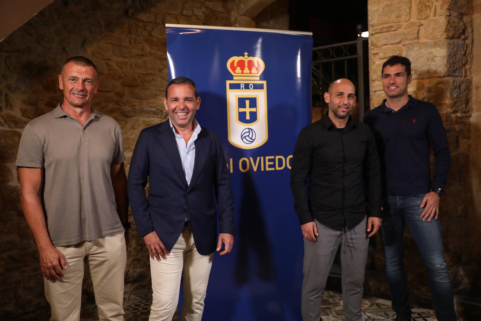 EN IMÁGENES: Presentación de Javi Calleja como entrenador del Real Oviedo