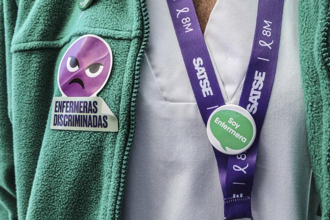 Las enfermeras se movilizan en Alicante