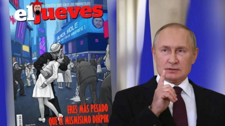 La guerra de la desinformació: La portada (falsa) d&#039;&#039;El Jueves&#039; que més es va veure a Rússia