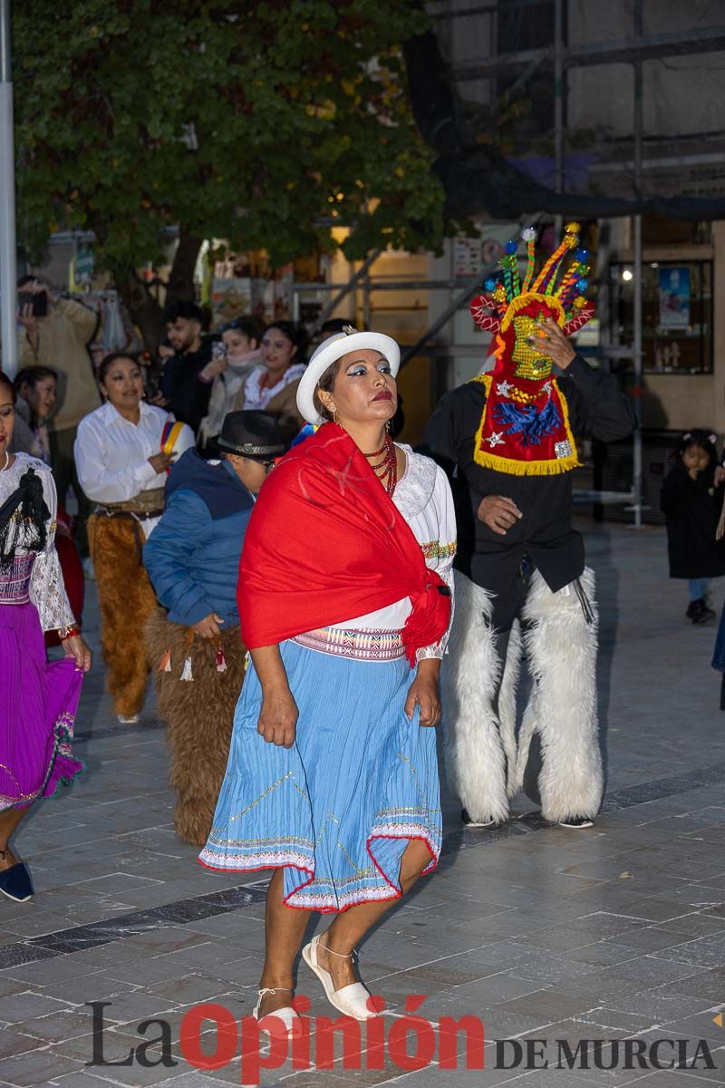 La comunidad ecuatoriana en Caravaca celebra la Virgen de ‘El Quinche’