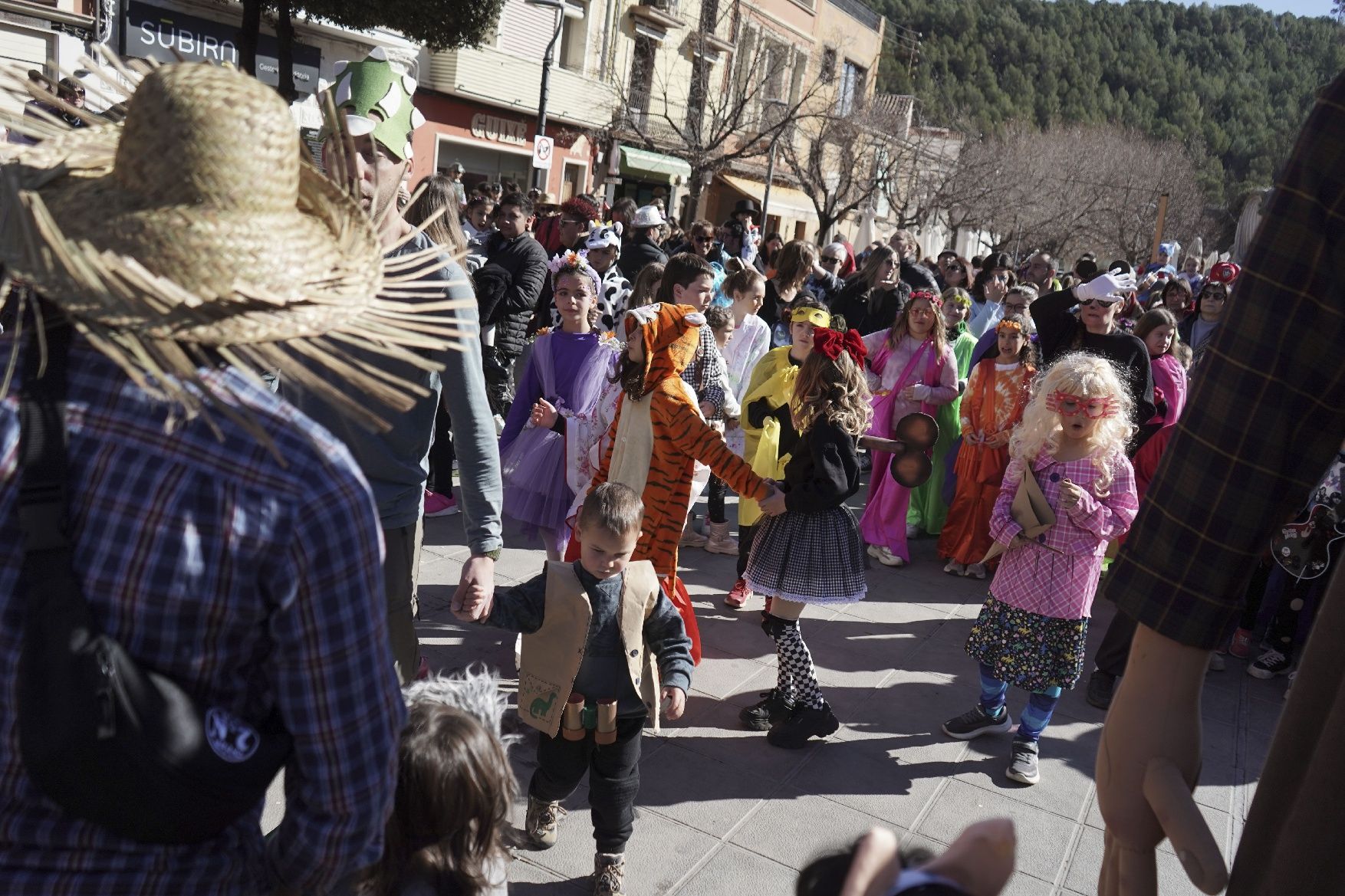 El Carnaval infantil de Sallent, en imatges