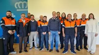 Nuevos carnés de voluntarios de Protección Civil