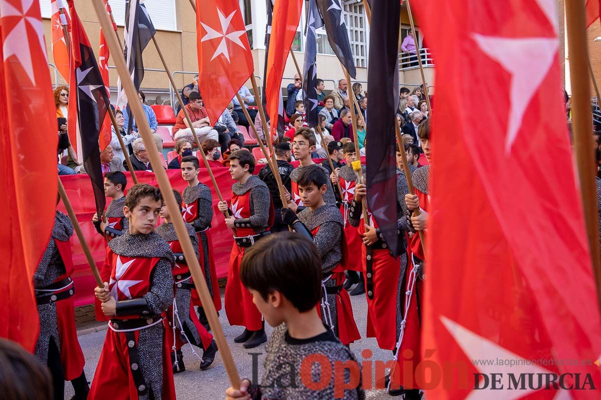 Procesión de subida a la Basílica en las Fiestas de Caravaca (Bando Cristiano)