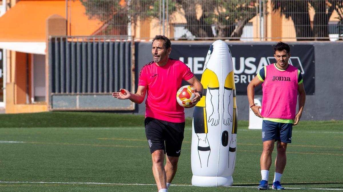 Ramiro González durante un entrenamiento intersemanal