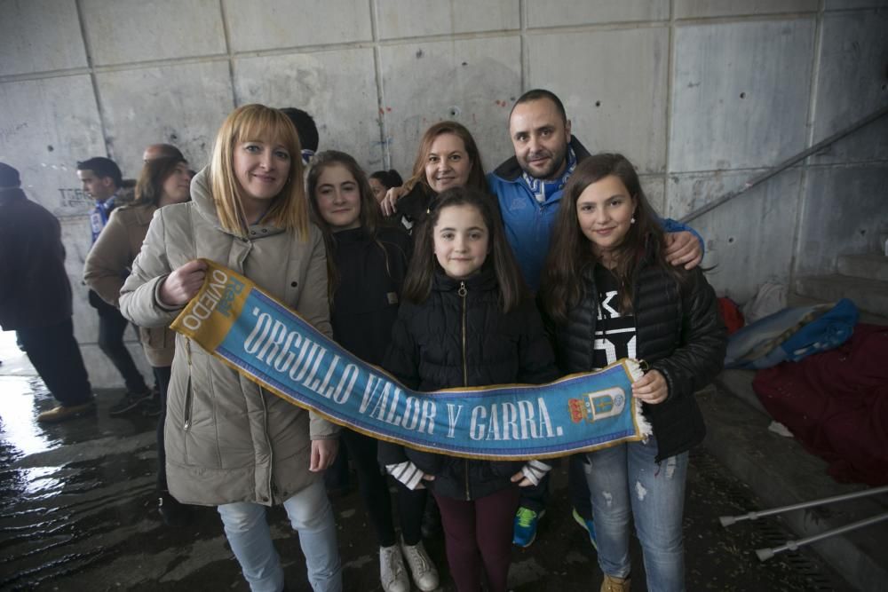 La afición azul apoya a su equipo