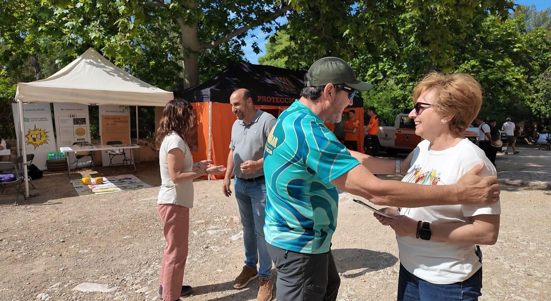 Las imágenes del Pancaritat en familia en la finca de Galatzó