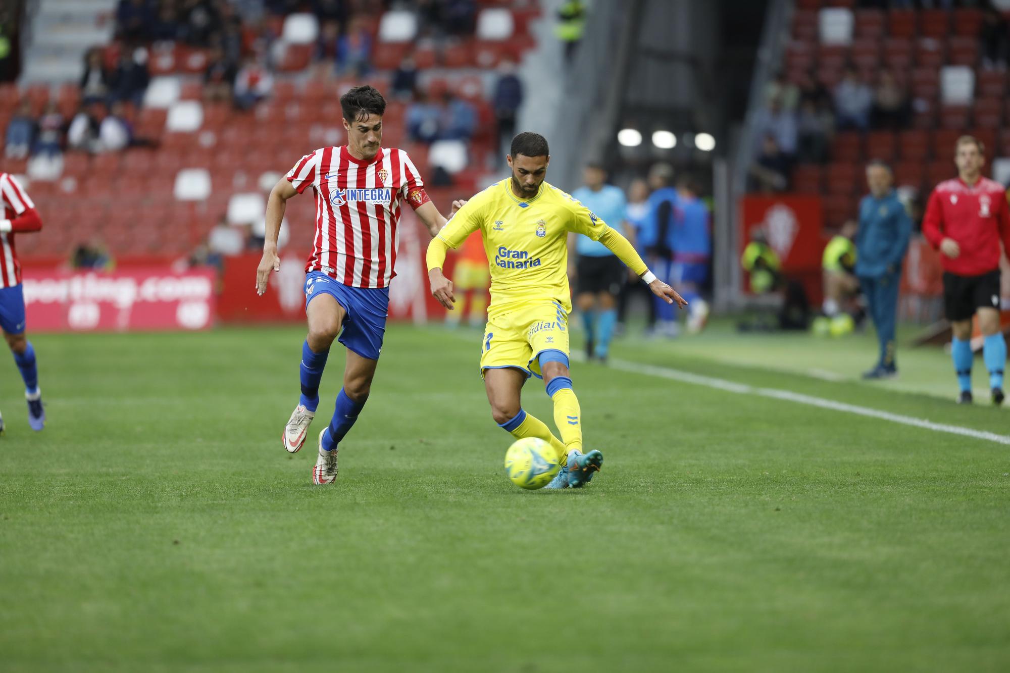 El partido del Sporting ante Las Palmas, en imágenes