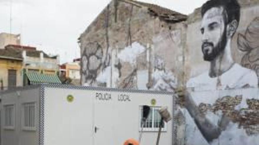 Una de las calles de la «zona zero» del Cabanyal.