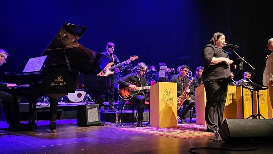 La Big Band Carlos Barruso brilla bajo la batuta de David Berger