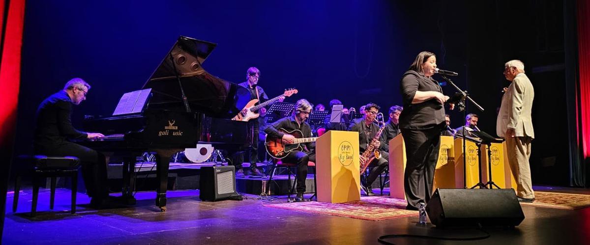 La Big Band Carlos Barruso brilla bajo la batuta de David Berger |