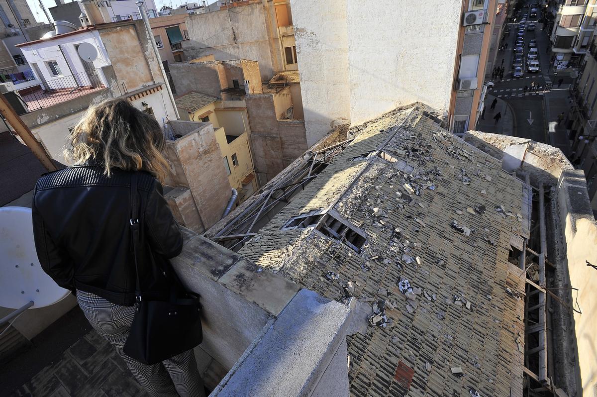 El estado del edificio El Progreso