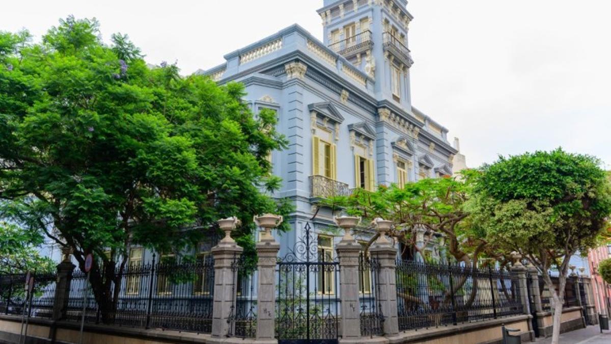 Palacete Rodríguez Quegles, sede de la Sociedad de Promoción de Las Palmas de Gran Canaria.