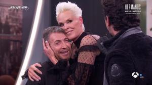 Pablo Motos y Brigitte Nielsen (A-3).