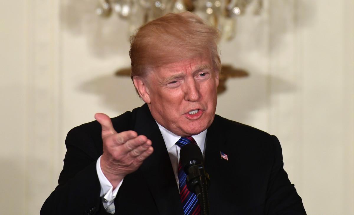 In this April 3, 2018, photo, President Donald Trump speaks during a news conference in the East Room of the White House in Washington. For more than a year, Wall Street has largely ignored the unpredictability and chaos that has plagued Trumpâ¿¿s administration, confident that the businessman-turned-presidentâ¿¿s policies would juice the economy and that a team of mainstream advisers would keep more controversial proposals at bay. Now the financial markets are showing that their patience with Trump has its limits. (AP Photo/Susan Walsh)