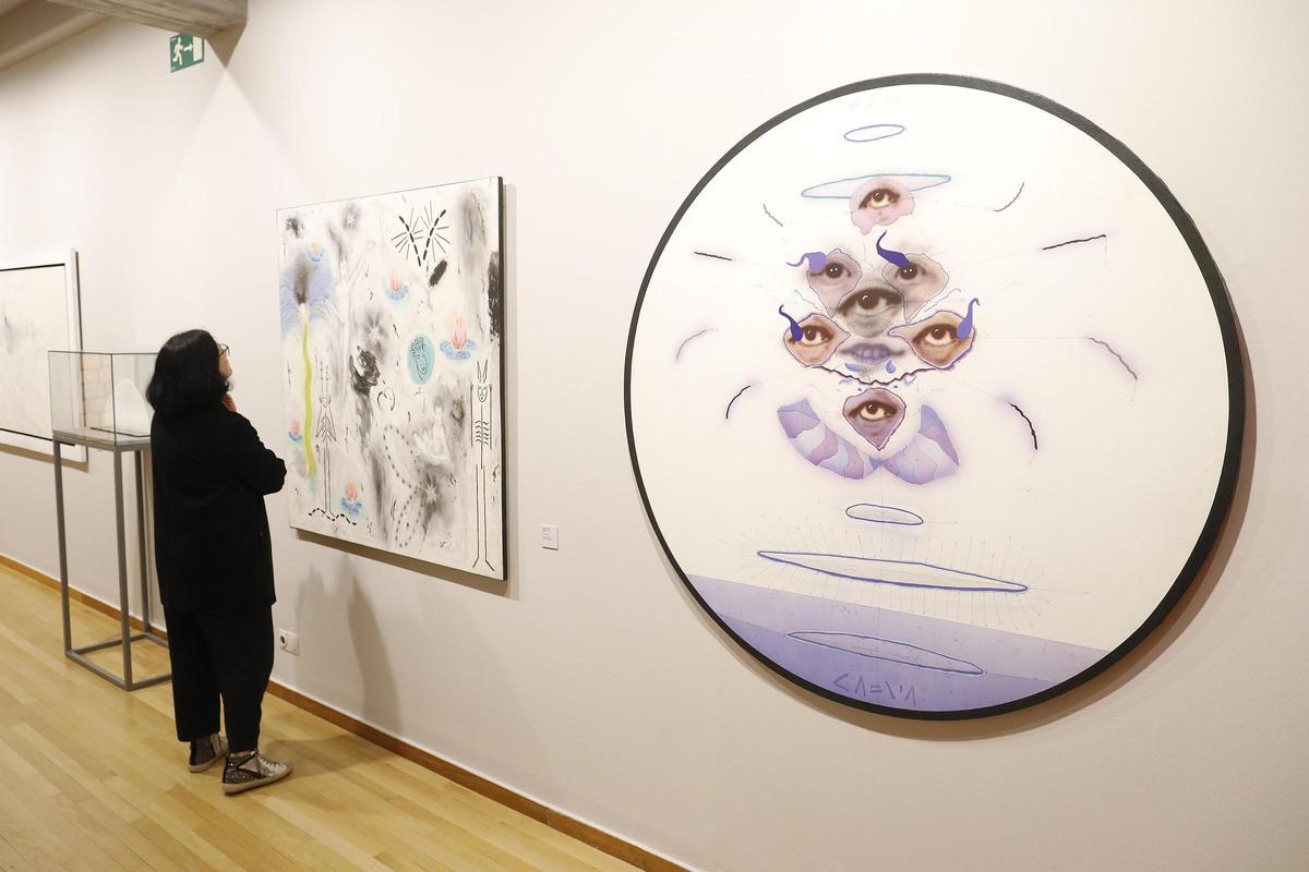 Les fotos de l'exposició 'Mestres de l’art català del segle XX. Col·lecció Bassat' al Museu d'Art de Girona