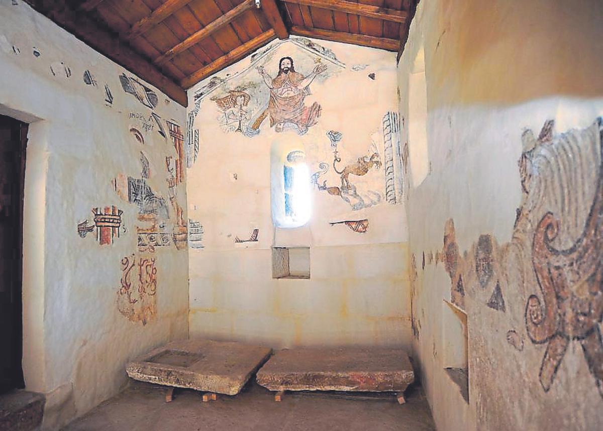 Los frescos se recuperaron en intervenciones entre los años 2018 y 2020.