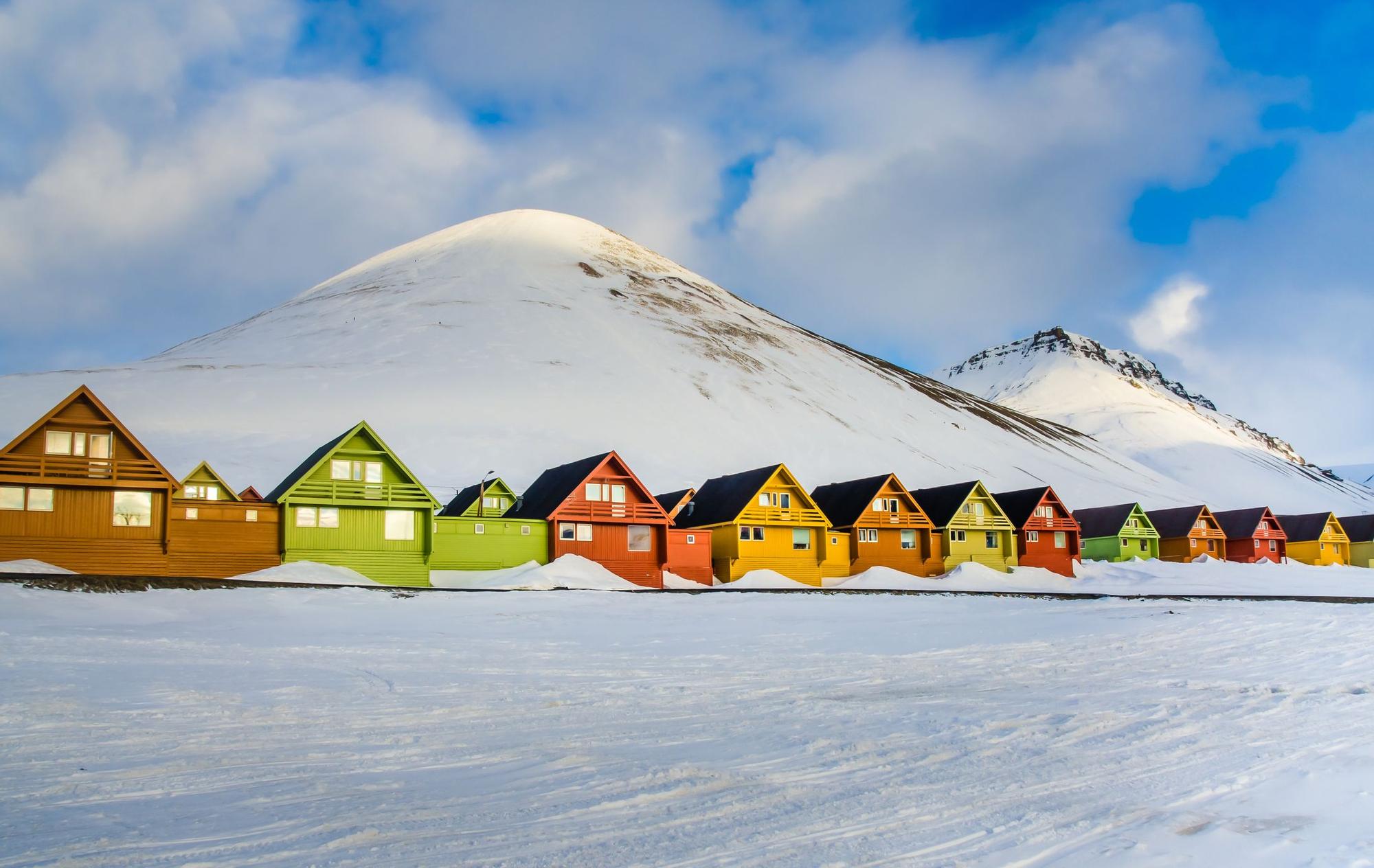 Longyearbyen es un sitio de cuento, pero las condiciones de vida son duras.
