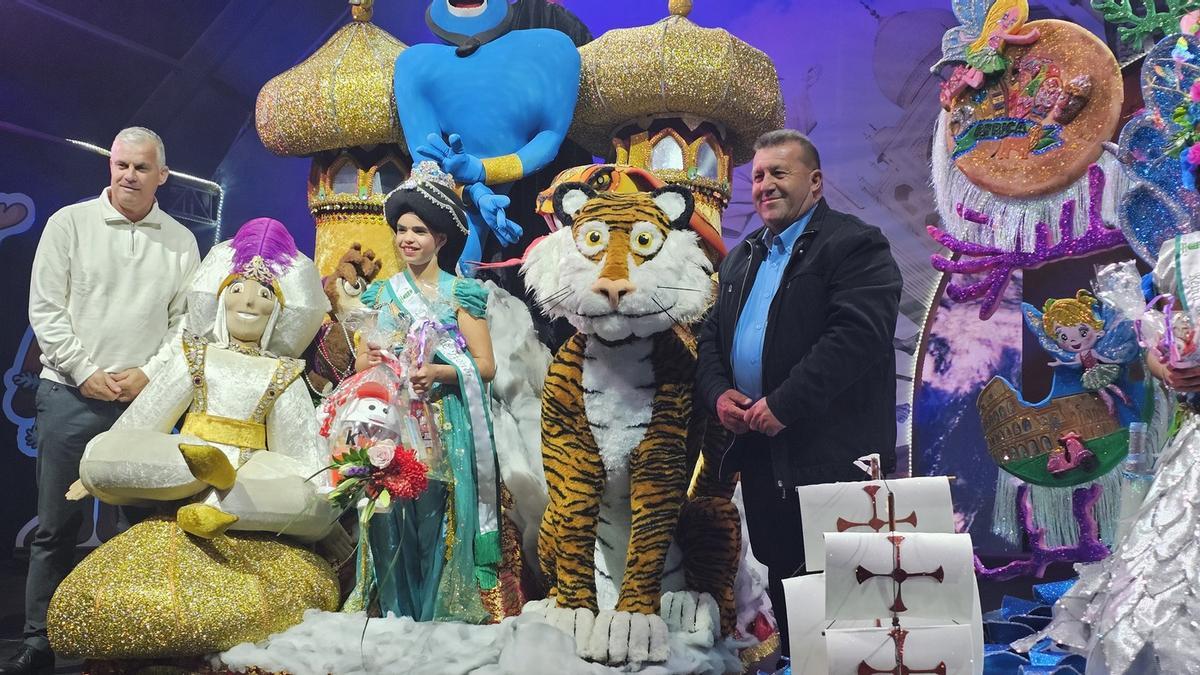 Nayeli Méndez Suárez, Reina Infantil del Carnaval de Antigua 2026, en Fuerteventura