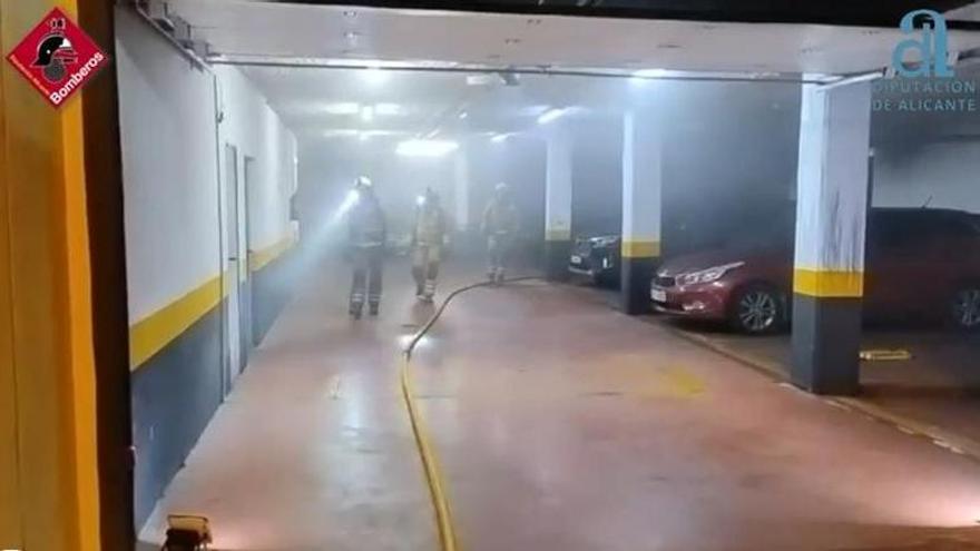 Así fue la intervención de los bomberos en el incendio