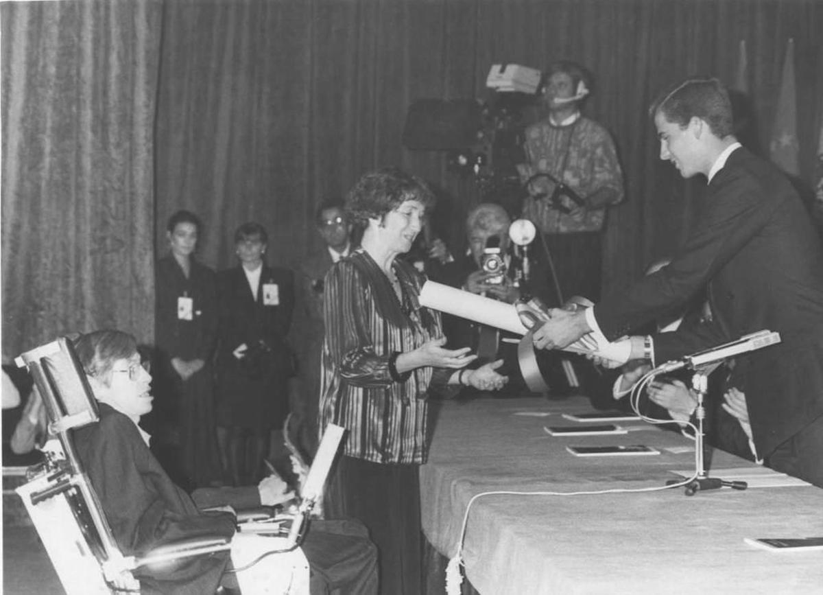 Stephen Hawking en Asturias: una historia de amor en dos actos