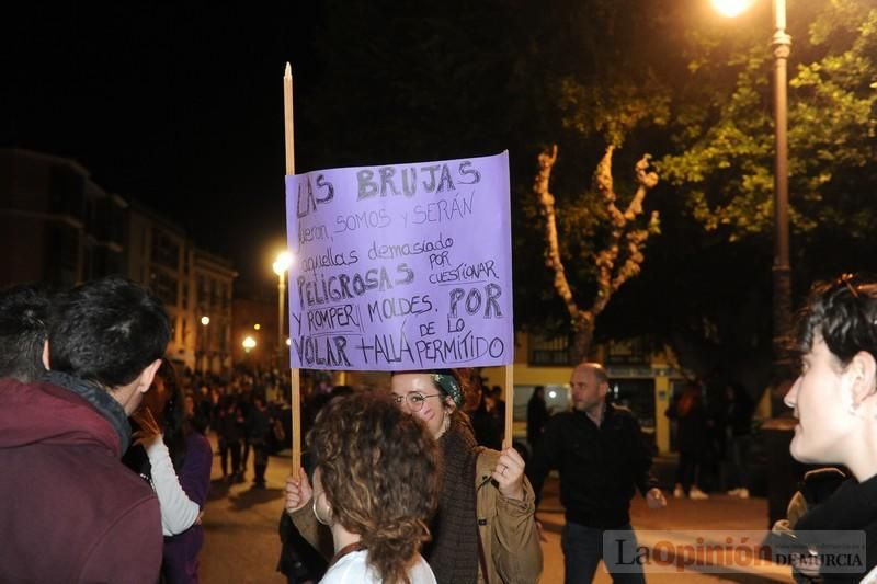 Manifestación por el Día de la Mujer en Murcia