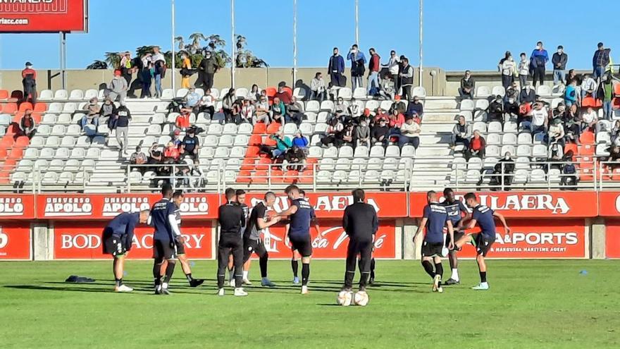 Los jugadores del Castellón viajaron a Algeciras en la última jornada.