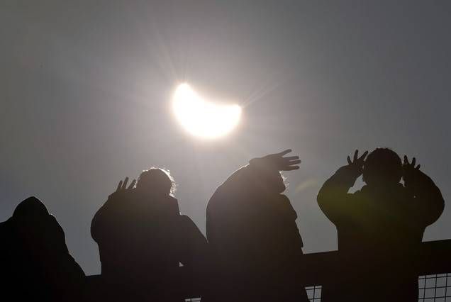 El eclipse desde distintos lugares del mundo