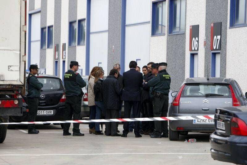 Fotogalería del encierro de un hombre antes de un desahucio